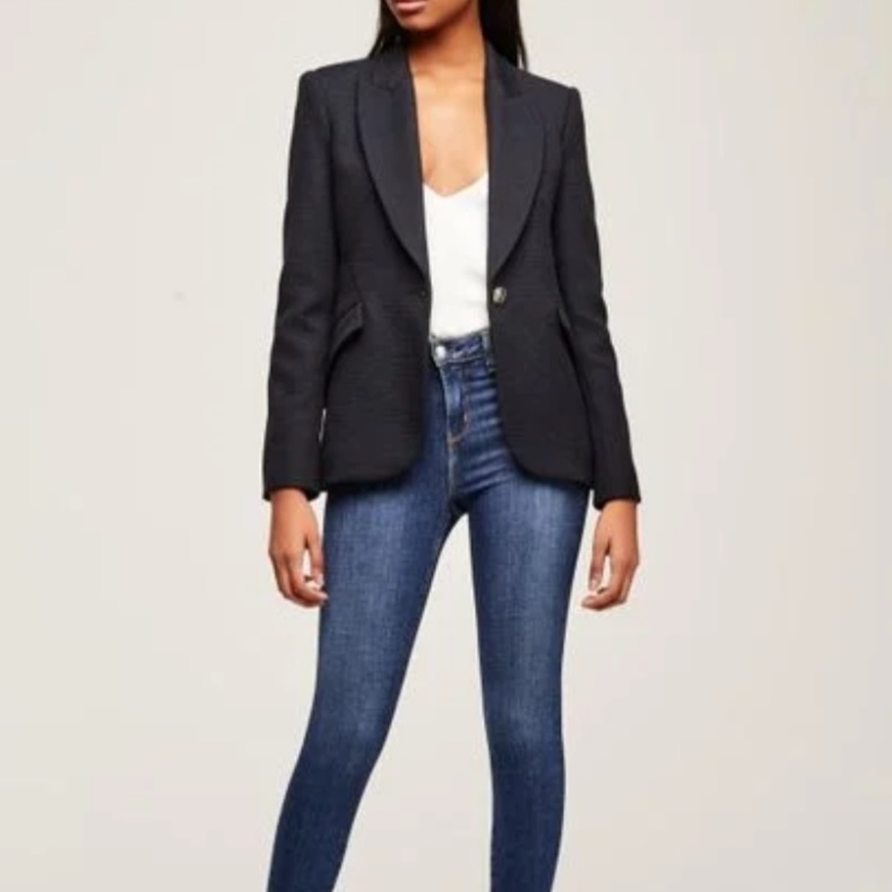 L'AGENCE Purple Blazer - Picture 2 of 6
